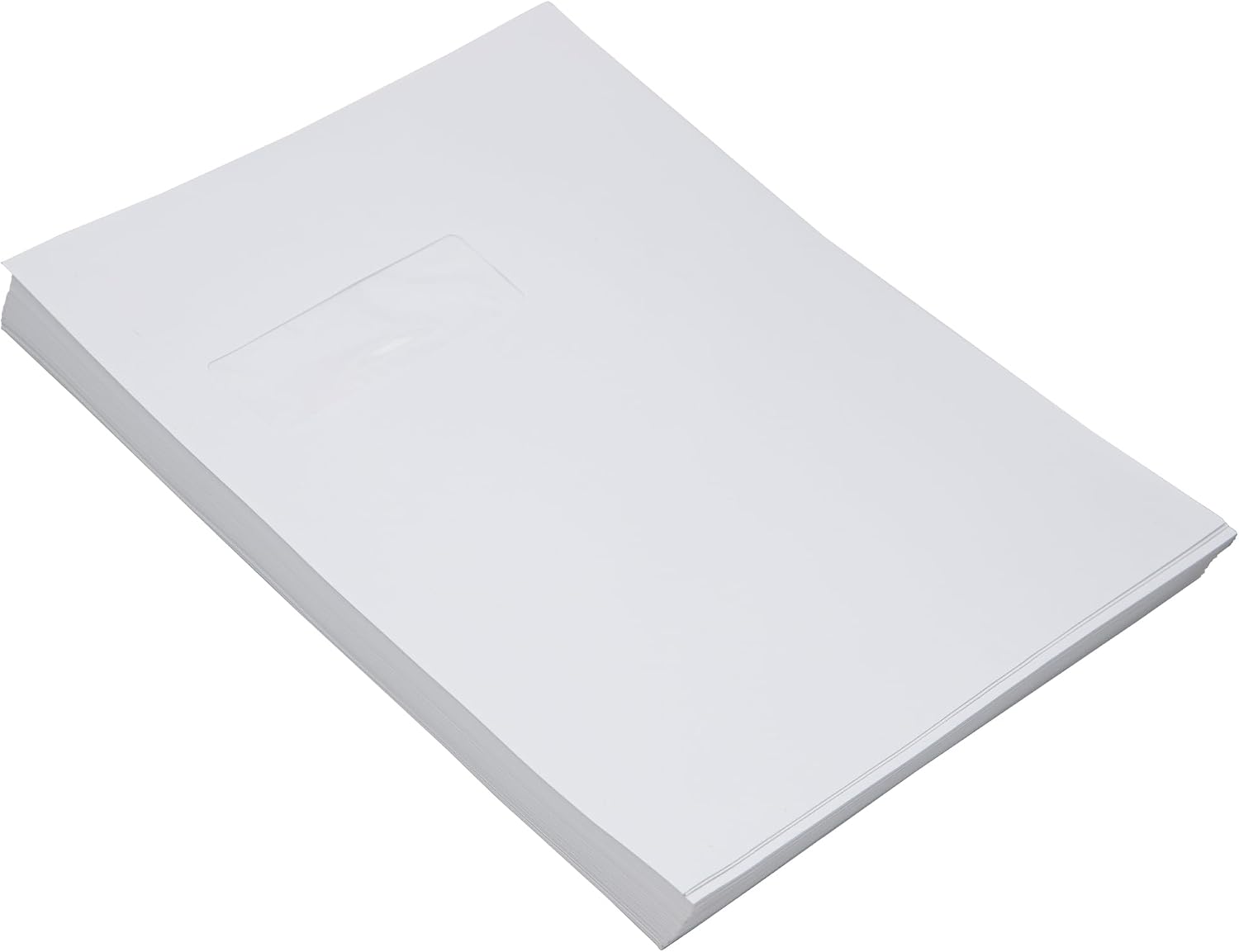 LUXPaper 9 x 12 Open End Window Envelopes | Bright White | 28lb. Text | 50 Qty