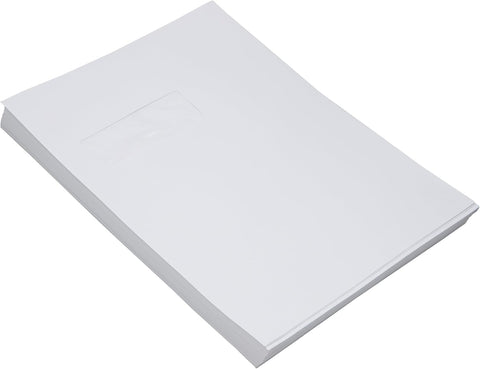 LUXPaper 9 x 12 Open End Window Envelopes | Bright White | 28lb. Text | 50 Qty