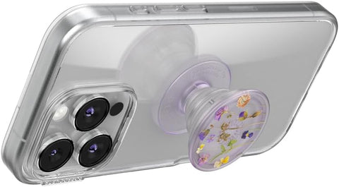 PopSockets Adhesive Phone Grip, Holder- Purple Fields