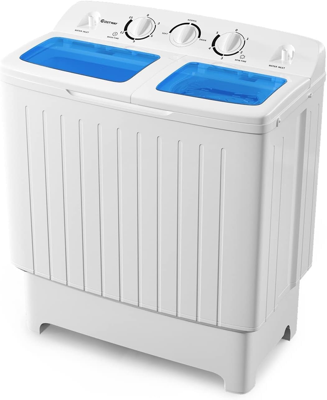 ARLIME Portable Washing Machine, 20lbs Mini Twin Tub Washing Machine