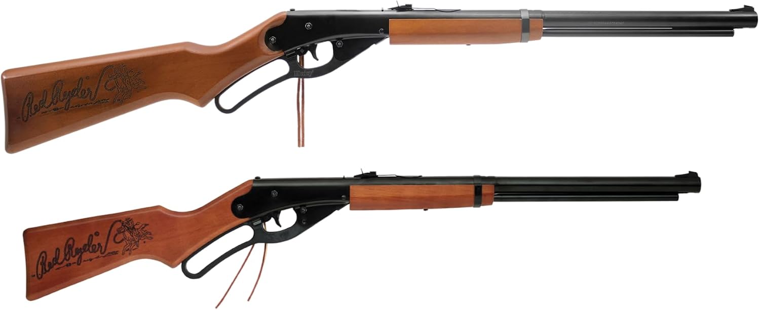 Daisy Red Ryder 1938 .177 BB Rifle- Wood Stock- Lever‑Action