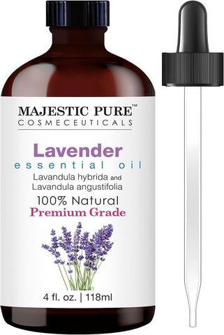 Majestic Pure Lavender Essential Oil for Diffuser - 4 Fl Oz