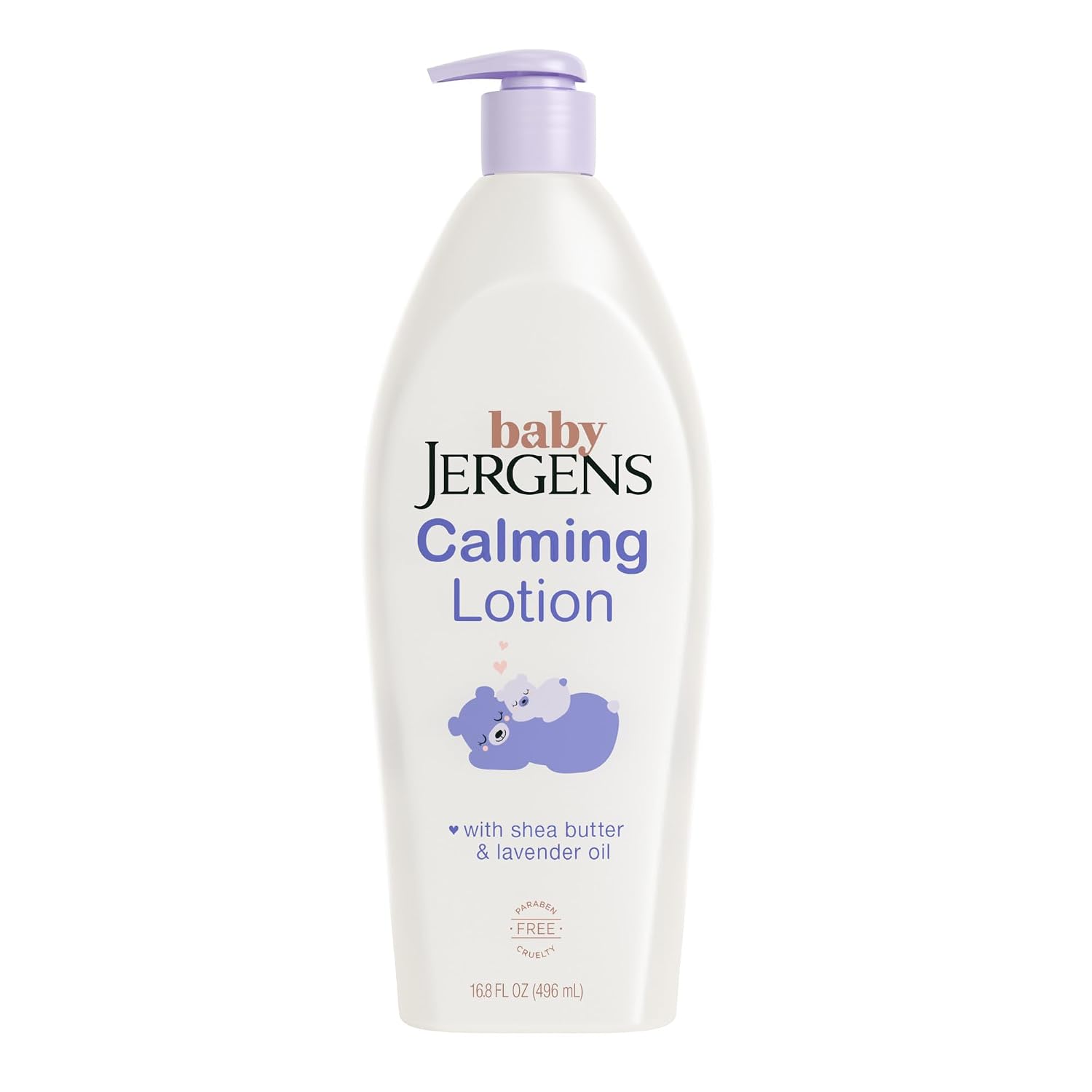 Jergens Baby Calming Lotion With Shea Butter & Lavender Oil, 16.8 Fl Oz