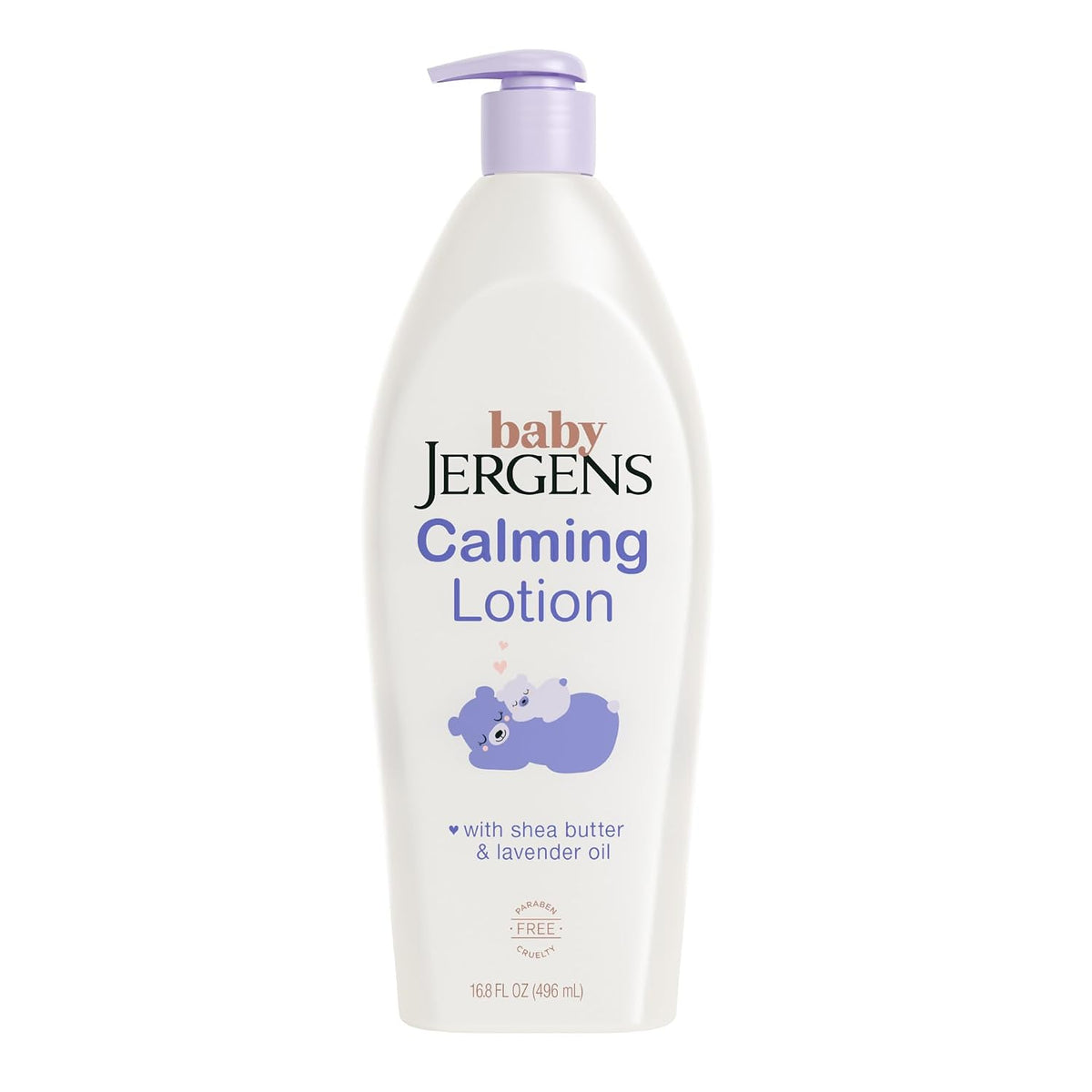 Jergens Baby Calming Lotion With Shea Butter & Lavender Oil, 16.8 Fl Oz