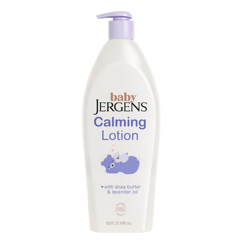 Jergens Baby Calming Lotion With Shea Butter & Lavender Oil, 16.8 Fl Oz