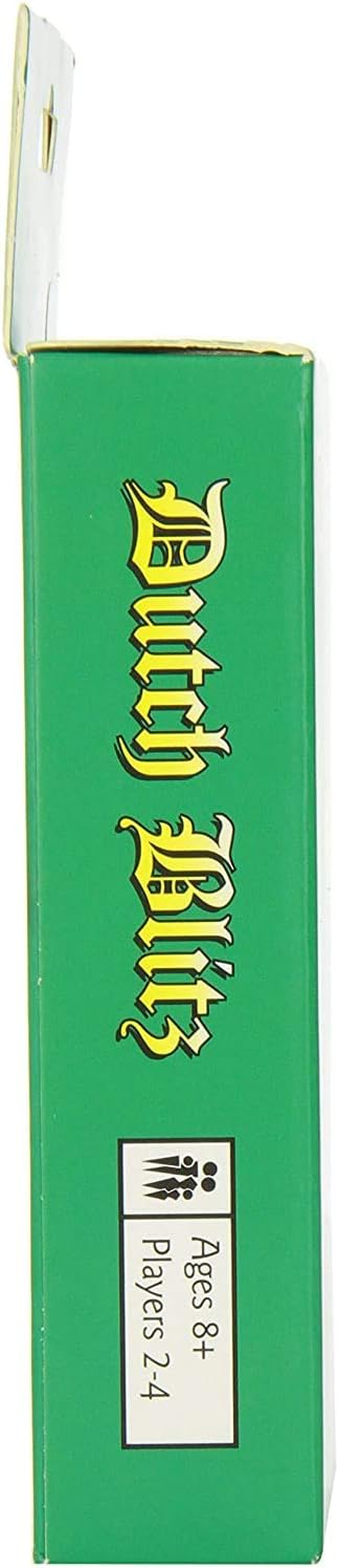 Dutch Blitz Card Game - Original Fast Paced Family Game with 160 Cards