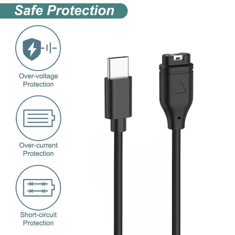 Kissmart Charger Cable for Garmin Watch