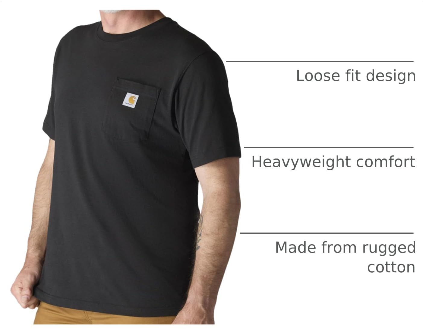 Carhartt Men's Iconic K87 Pocket T-Shirt