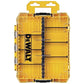 DEWALT Tool Box, Tough Case Organizer, Medium, 8-Compartments, for Small Tools and Accessories (DWAN2190)