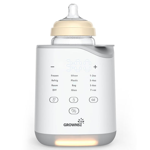 Grownsy NightEase Pro Bottle Warmer for Night Breastfeeding