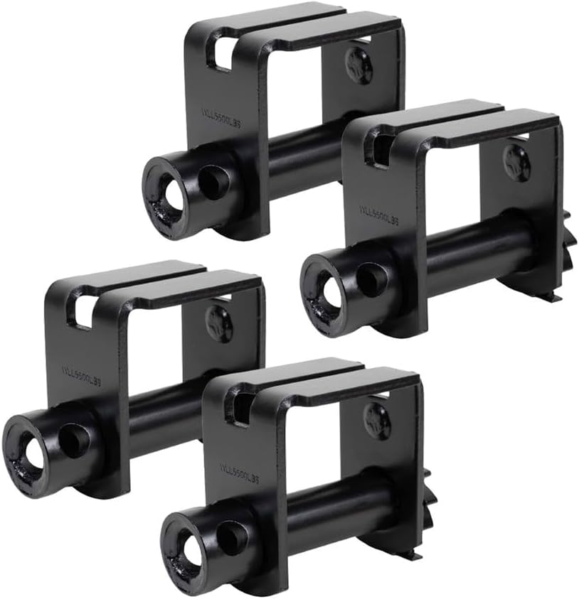 (4 Pack) Sliding Winch, LL Double L Track Flatbed Trailer Truck Winches