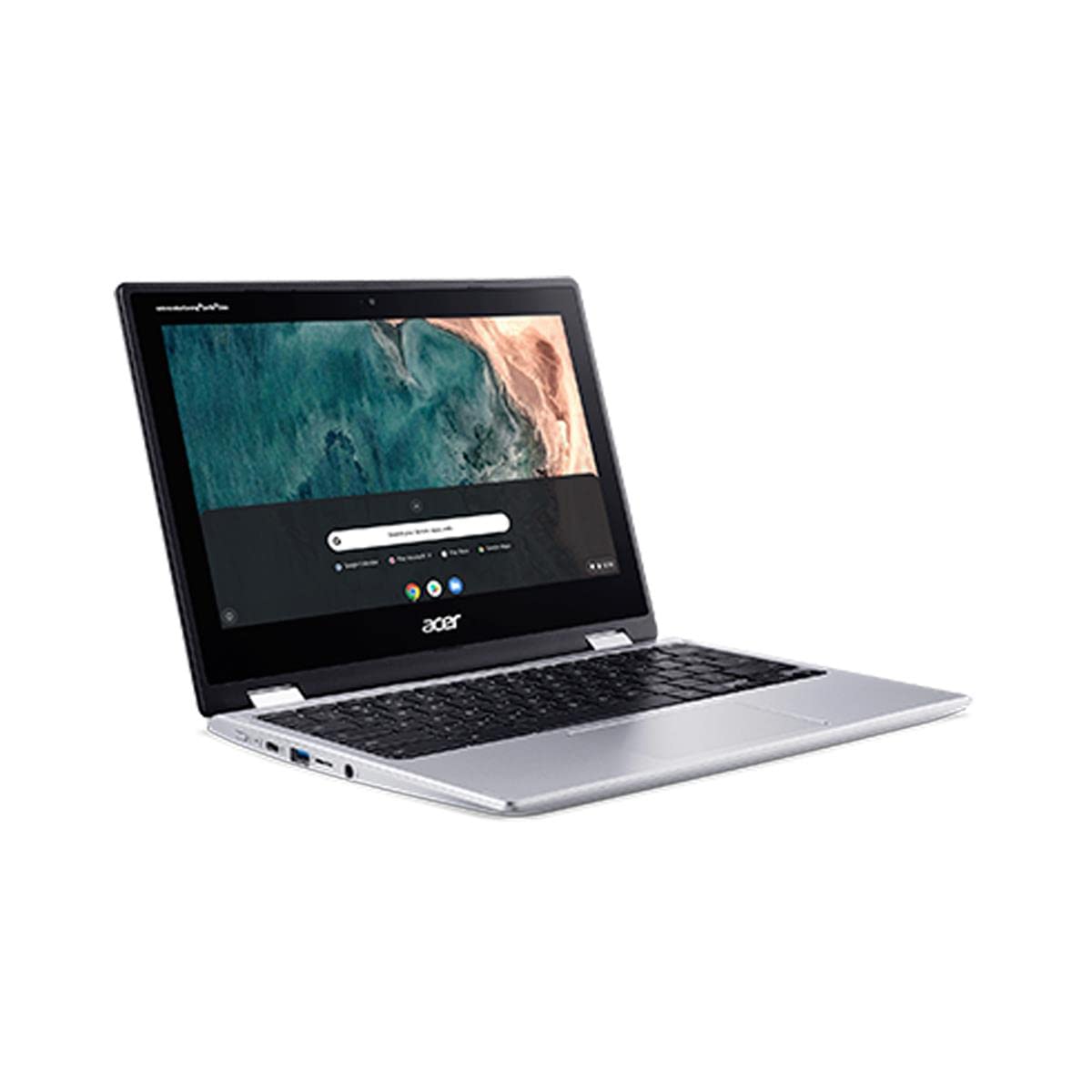 Acer Chromebook Spin 311 Convertible Laptop, Intel Celeron N4020, 11.6" HD Touch, 4GB LPDDR4, 32GB eMMC, Gigabit Wi-Fi 5, Bluetooth 5.0, Google Chrome, CP311-2H-C679