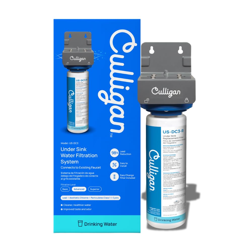 Culligan Under Sink Water Filter System - Direct Connect, Filter Included