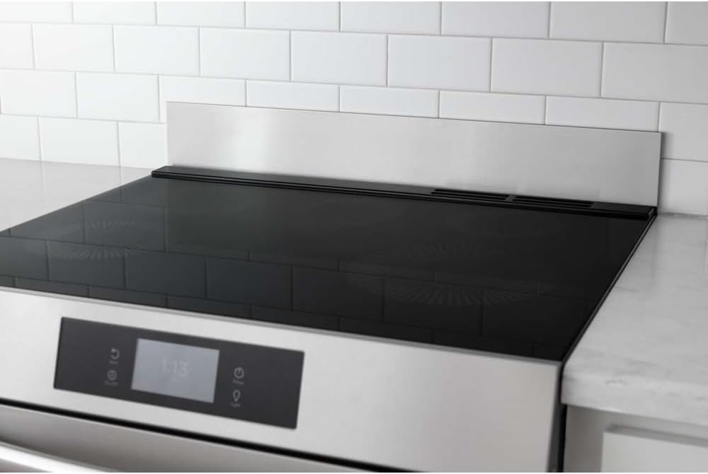 Frigidaire 11NBBKGDSS Front Control Range Backguard, Stainless Steel