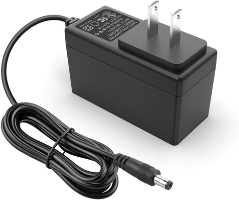 Guitar Pedal Power Supply, 9V DC 1A - Center Negative - 6.6FT Power Cord