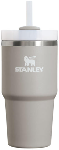 Stanley Quencher H2.0 Tumbler with Straw 20 oz | Twist On 3-Way Lid | Cupholder Compatible for Travel | Insulated Stainless Steel Cup | BPA-Free | Ash