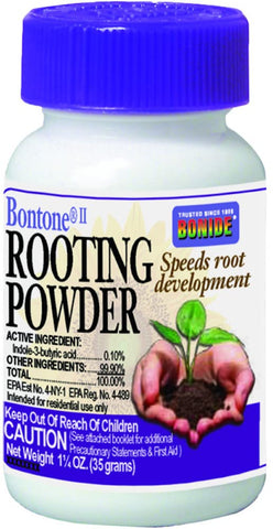 Bonide Bontone II Rooting Powder, 1.25 oz Ready-to-Use Dust for Houseplants and Transplants Speeds Root Development, (Pack of 6)
