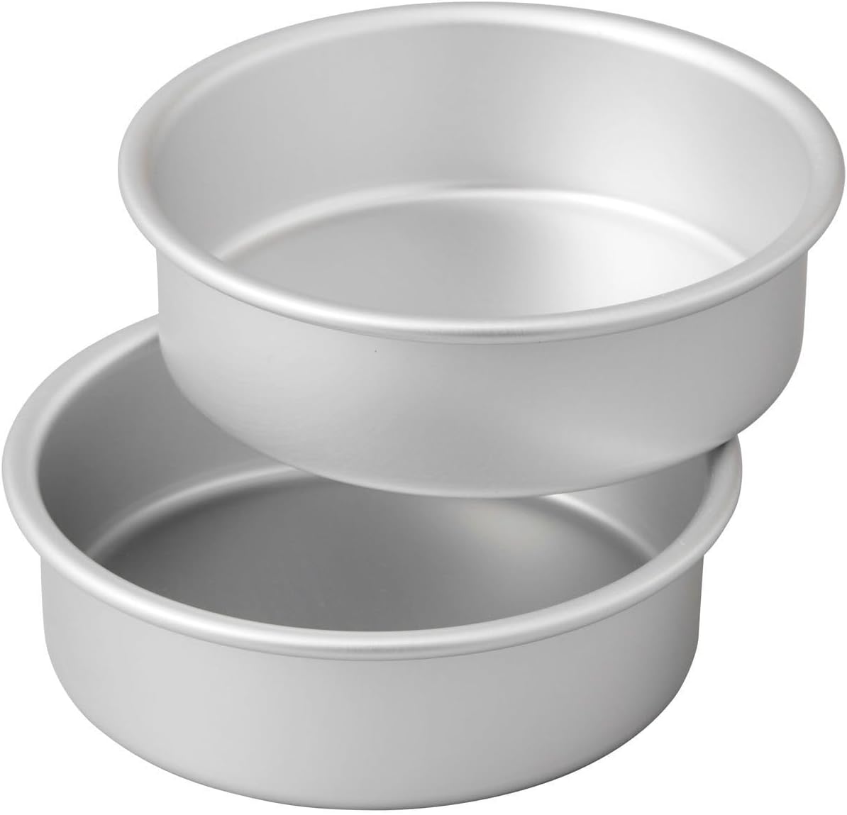 Wilton Small and Tall Aluminum 2 x 6-inch Layer Cake Pan Set, 2- Piece