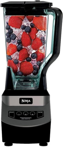 Ninja Blender for Smoothies & Shakes, 1000W, 72oz Pitcher, Black, NJ601AMZ
