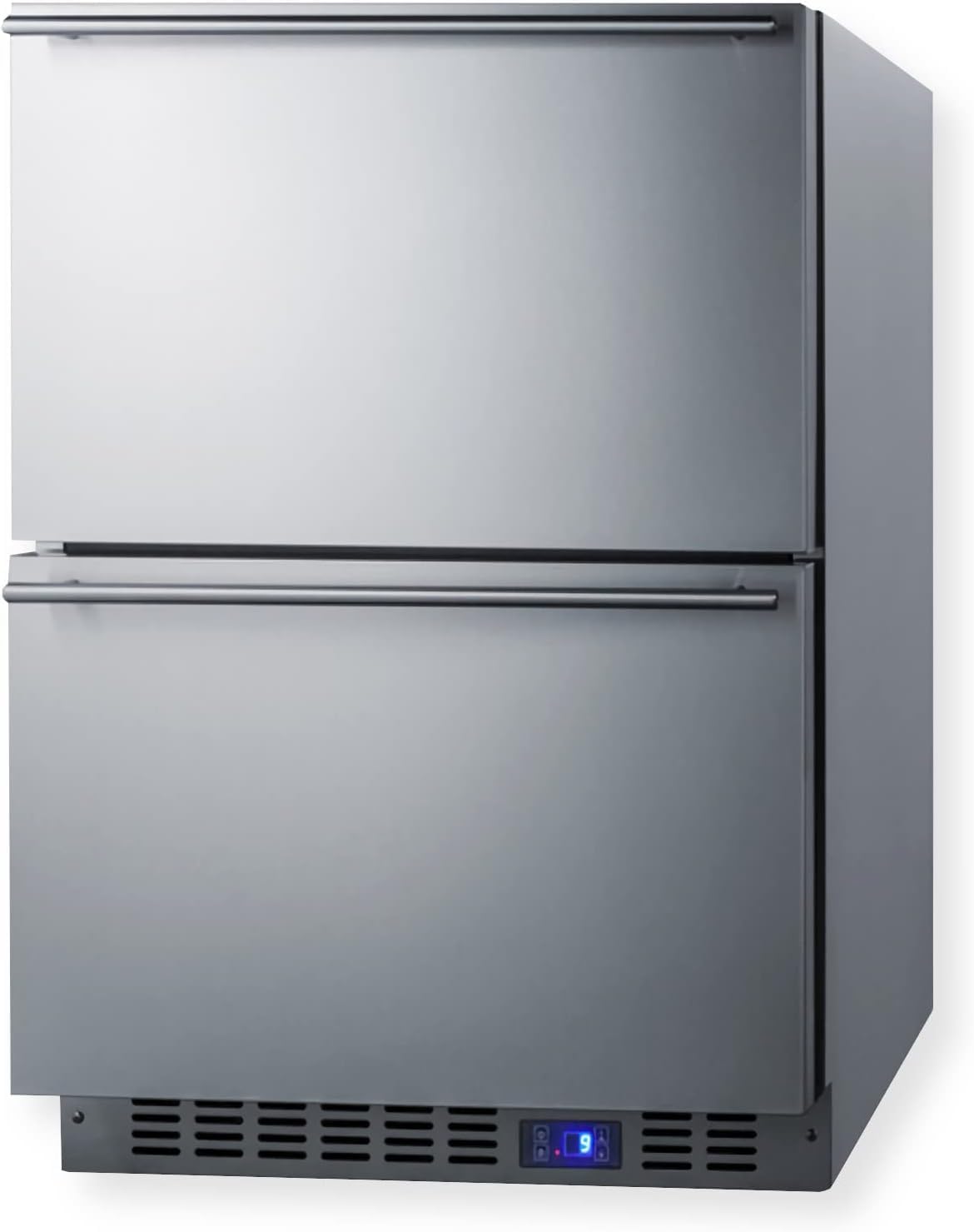 Summit 24” Two Drawer Freezer, Stainless Steel - SCFF532D