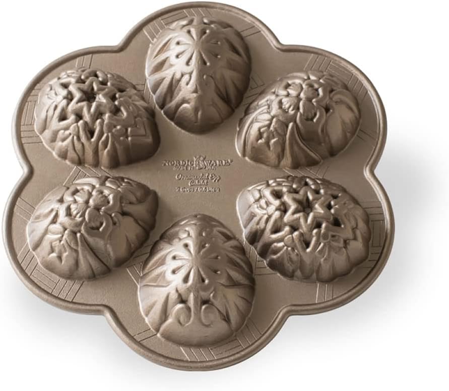 Nordic Ware Ornamental Egg Cakelet Pan