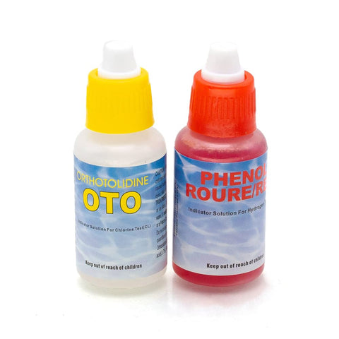 Swimming Pool Spa Water Chemical Test Kit for Chlorine and Ph Test (2 Way Test Kit)