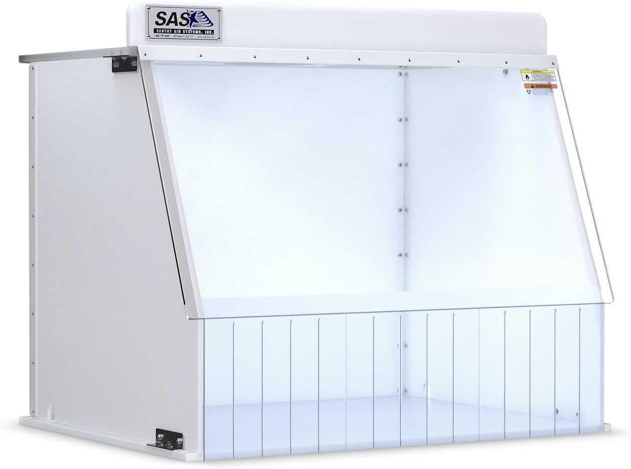 30” Wide Ducted Fume Hood, Exhaust Hood for Laboratory Fume Control, Chemical Fumes, Pharmaceutical Compounding, 3D Printing, and other Fumes/Odors