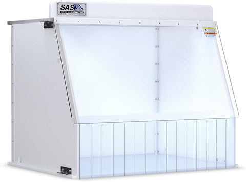 30” Wide Ducted Fume Hood, Exhaust Hood for Laboratory Fume Control, Chemical Fumes, Pharmaceutical Compounding, 3D Printing, and other Fumes/Odors