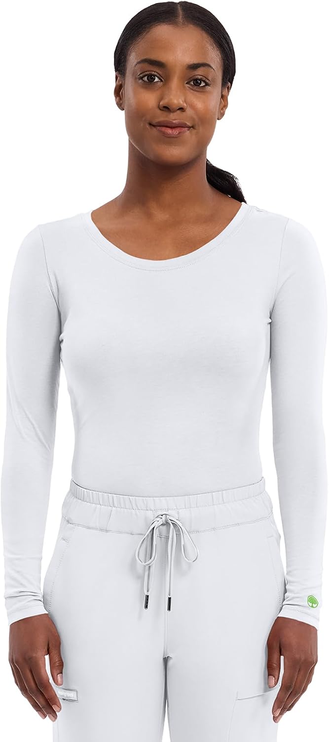 Healing Hands Underscrub Long Sleeve Women Knits Scrub Tops