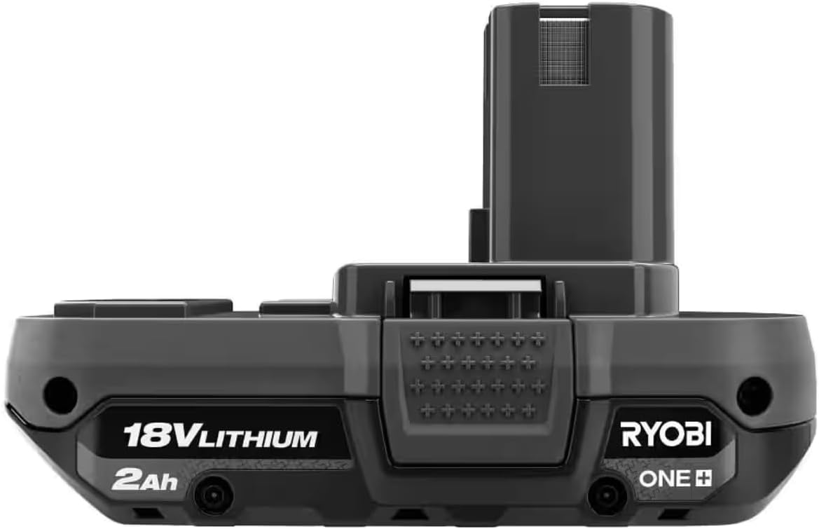 Ryobi One+ 18v Lithium Ion 2.0ah Battery and Charger Kit, Extreme Weather Performance Fast Charging Under 1 hour