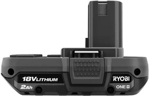 Ryobi One+ 18v Lithium Ion 2.0ah Battery and Charger Kit, Extreme Weather Performance Fast Charging Under 1 hour