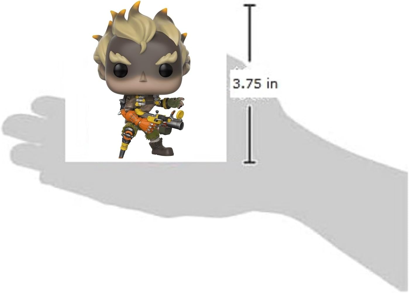 Funko Pop Games: Overwatch-Junkrat, Multicolor