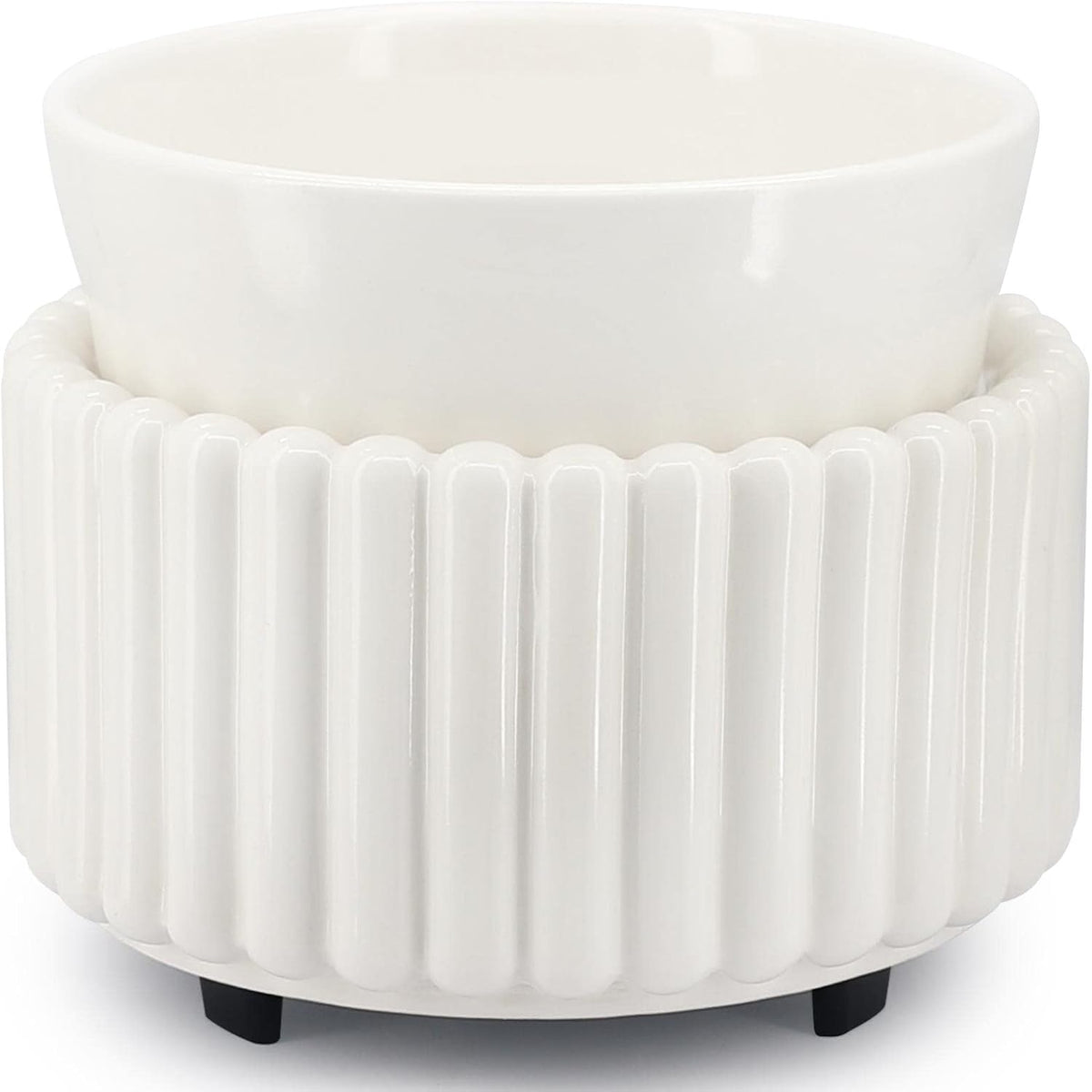 VICTORIA AROMA Ceramic Wax Melt Warmer 3-in-1 Candle Wax Warmer for Scented Wax Melter Electric Fragrance Wax Burner for Home Office Bedroom Gift & Decor…