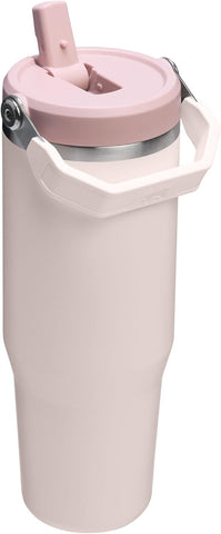 STANLEY IceFlow 2.0 Flip Straw Tumbler, 30 oz, Rose Quartz