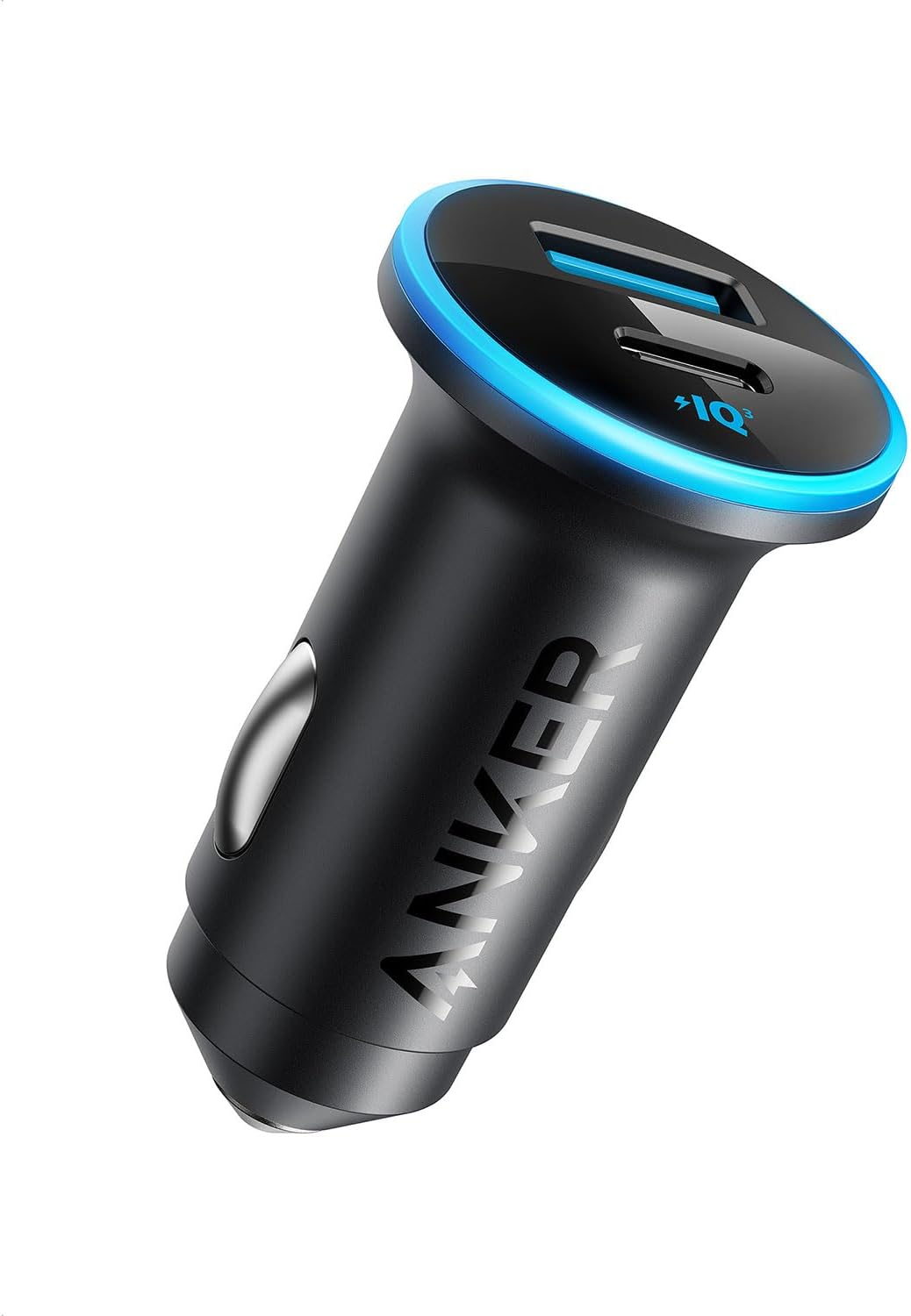 Anker 323 52.5W USB C Car Charger with 30W PowerIQ 3.0 Fast Charging