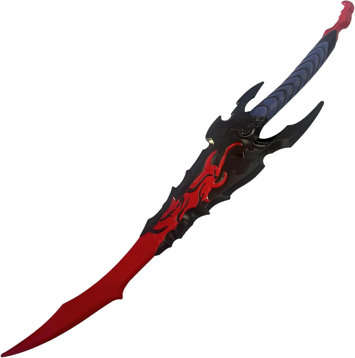 LALAPORT 2 Pcs Set Medieval Fantasy S Leveling Kamish Wrath Foam Dagger for Cosplay, Collection, Roleplaying, Prop, Costume, Christmas