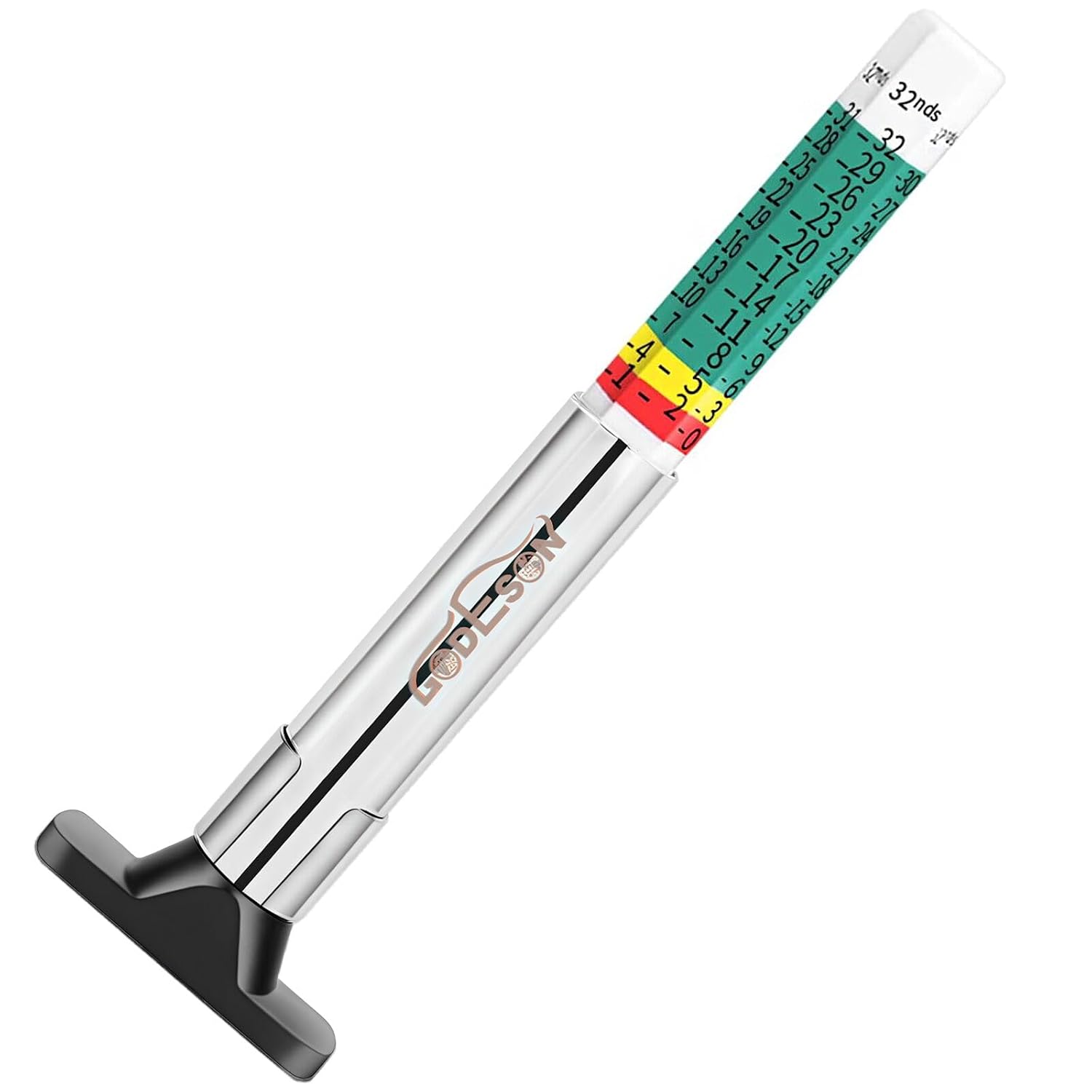 GODESON 88702 Smart Color Coded Tire Tread Depth Gauge