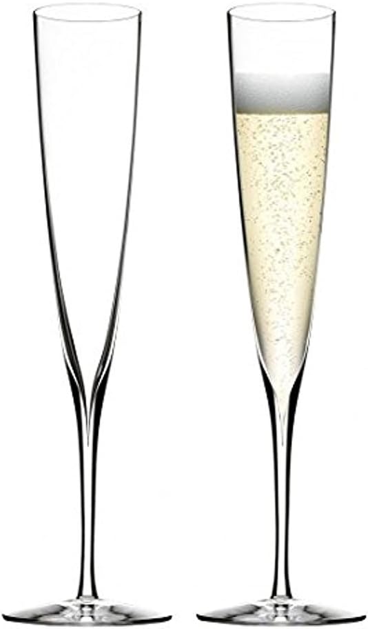Waterford Elegance Trumpet Flute Pair