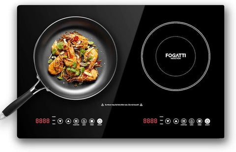 Fogatti FOIH2B Double Induction Cooktop