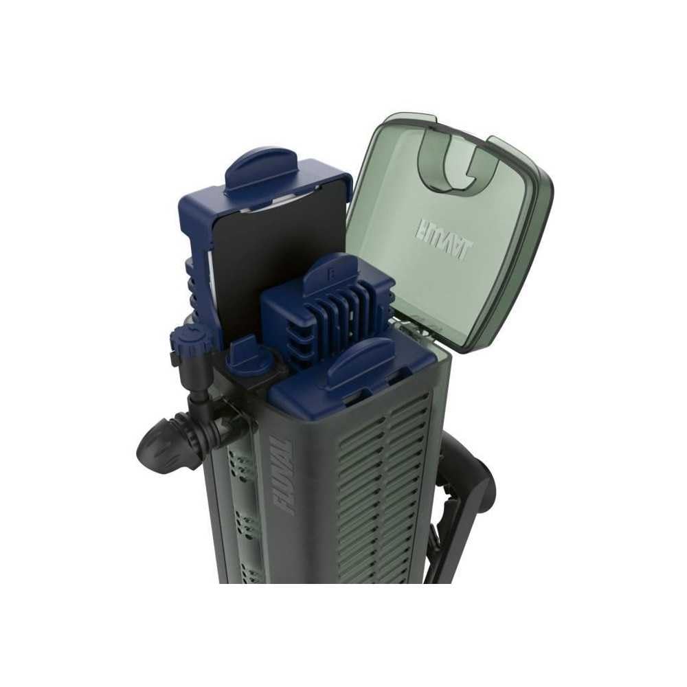 Fluval U4 Underwater Filter, Freshwater & Saltwater Aquarium Filter, Black