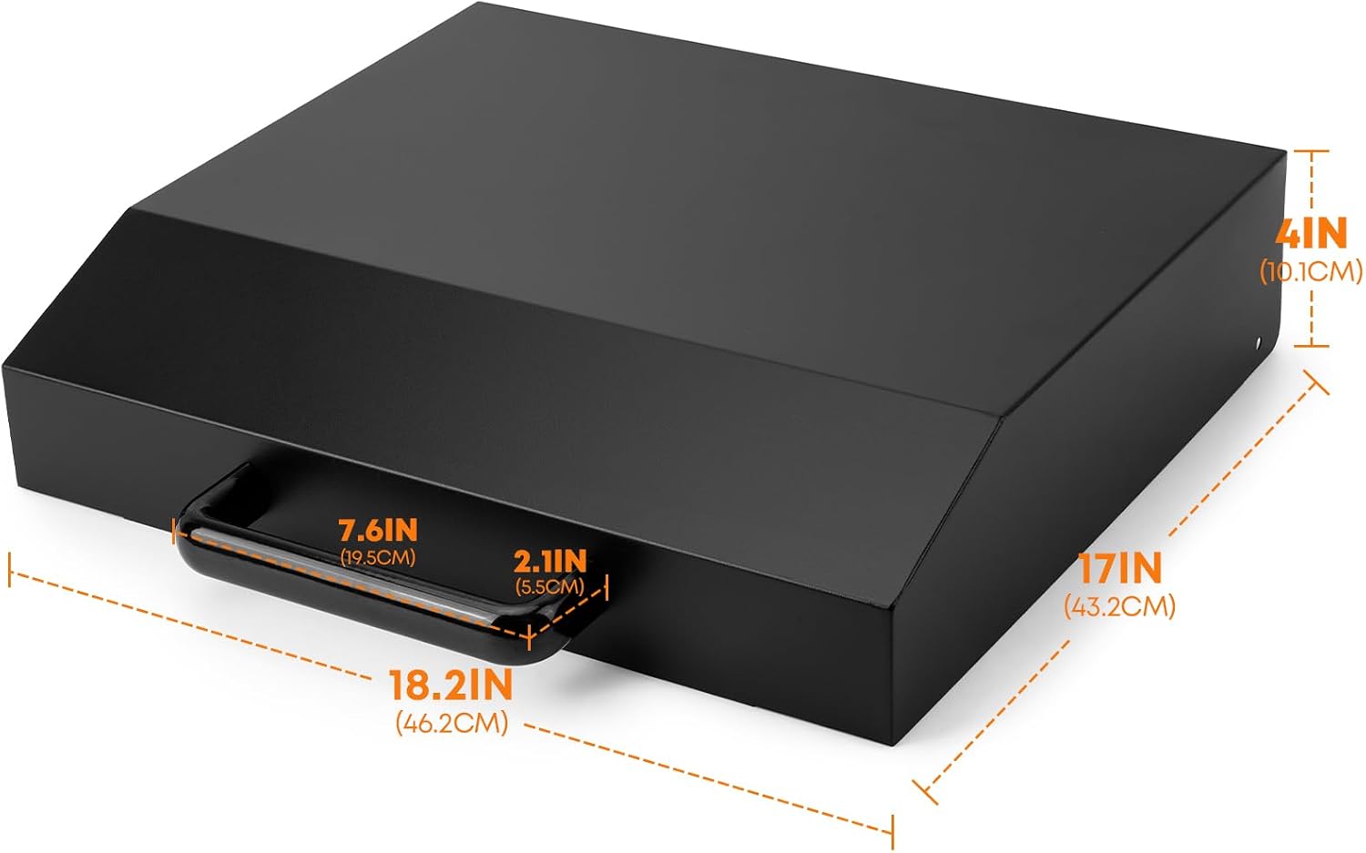 Stanbroil Griddle Lid for Blackstone 17" Griddles, Powder Coated Steel
