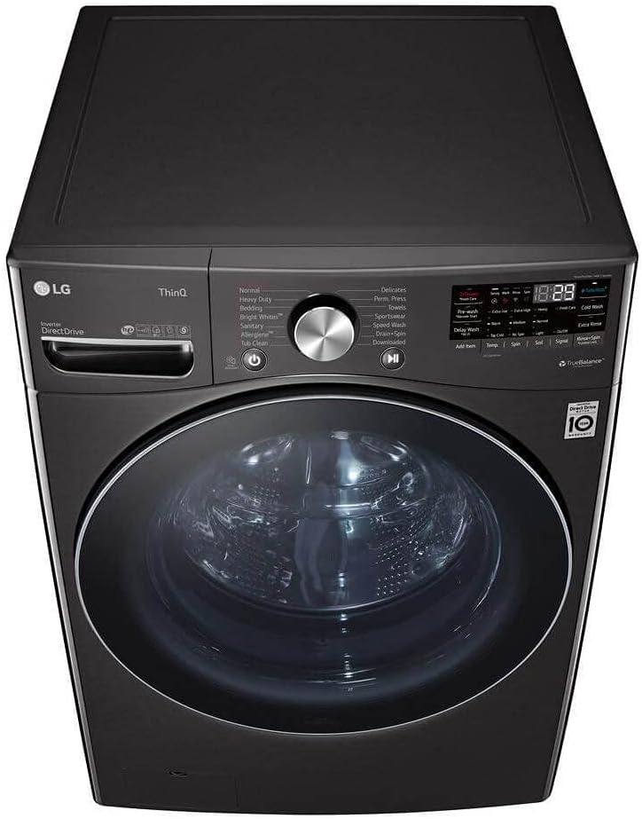 LG WM4200HBA / WM4200HBA / WM4200HBA 5.0 Cu. Ft. Mega Capacity Smart wi-fi Enabled Front Load Washer with TurboWash 360 and Built-in Intelligence