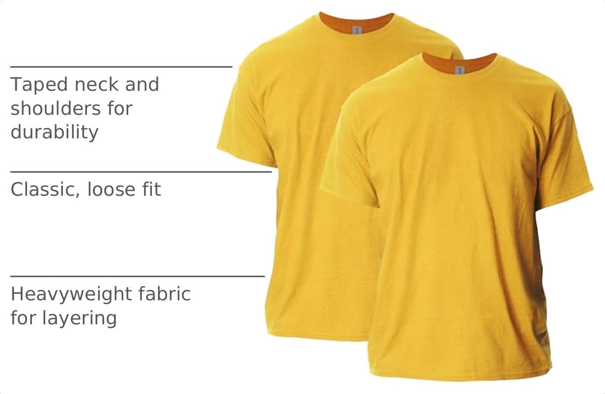 Gildan Adult Ultra Cotton T-Shirt, Style G2000, Multipack