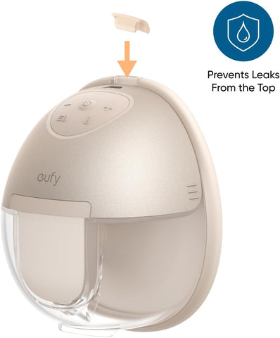 eufy Breast Pump E10/E20/S1/S1 Pro, Spout Cap (4-Pack)