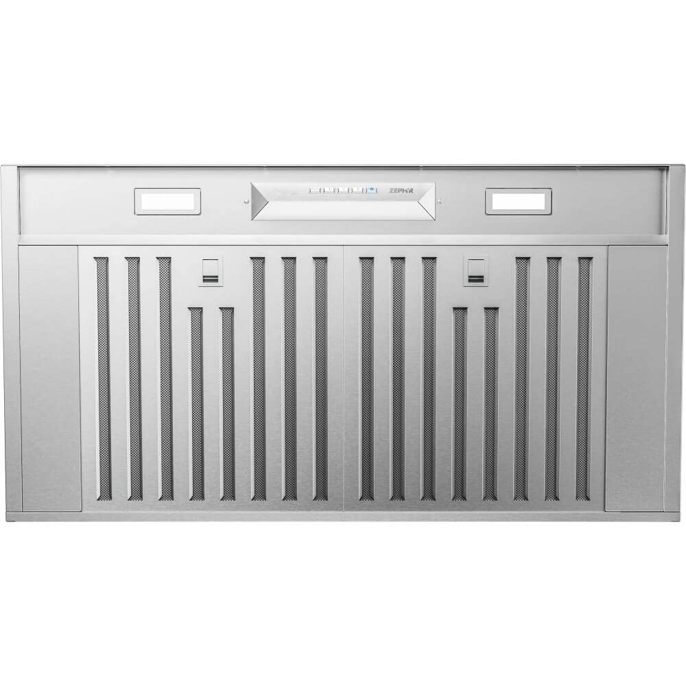 Monsoon Mini II 36 in. 600 CFM Convertible Insert Range Hood with LED Lights in Stainless Steel