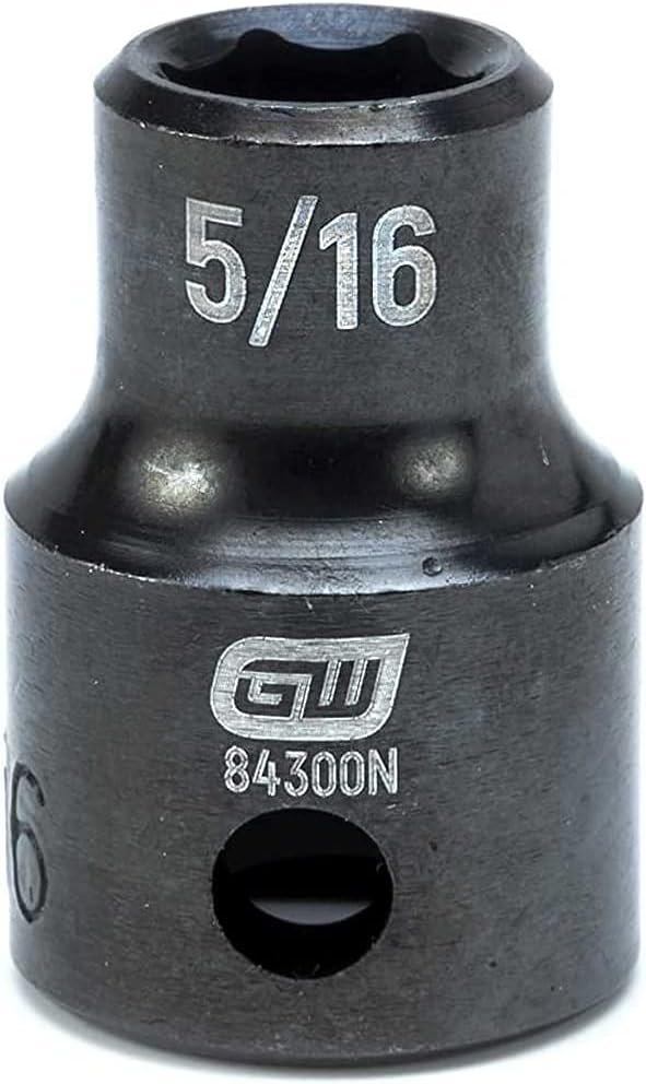 GEARWRENCH 44 Pc 3/8" Dr 6 Pt Std/Deep Impact SAE/mm Socket Set | 84916N