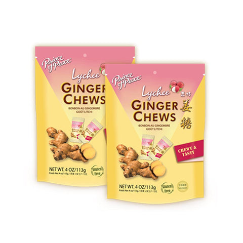 Prince of Peace 100% Natural Ginger Candy (Chews), 2.2lb/1kg