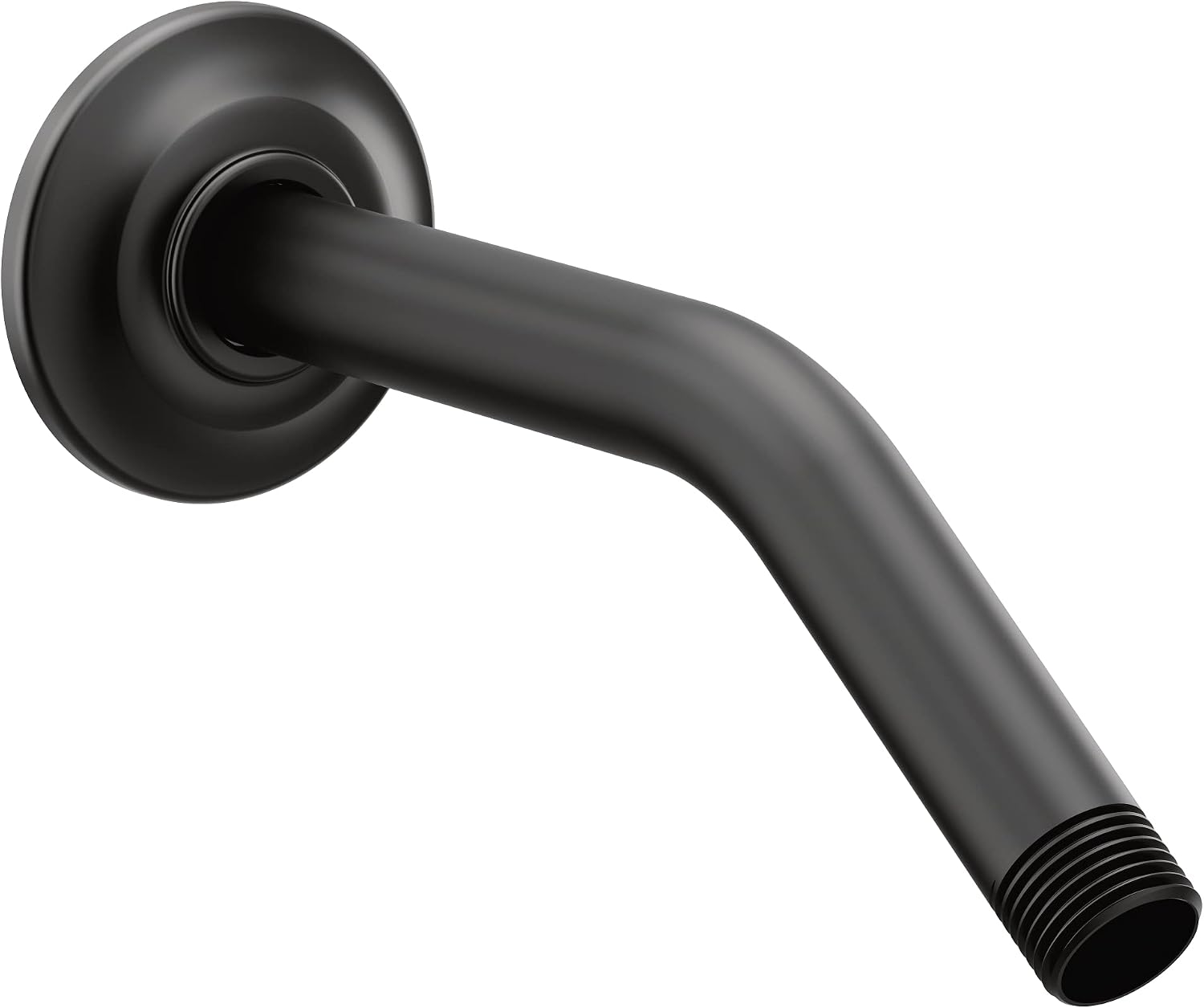 Moen S122BN Premium 8-Inch Standard Shower Arm with Matching Flange Included, Brushed Nickel