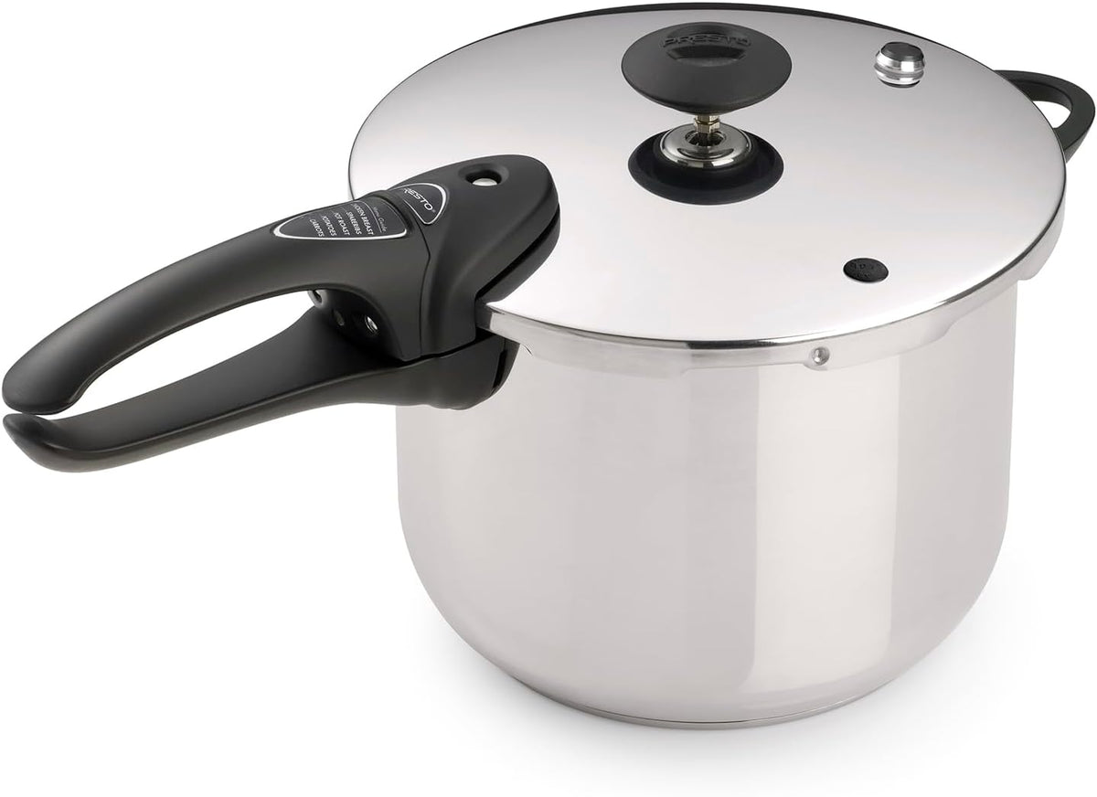 Presto 01365 6-Quart Stainless Steel Pressure Cooker