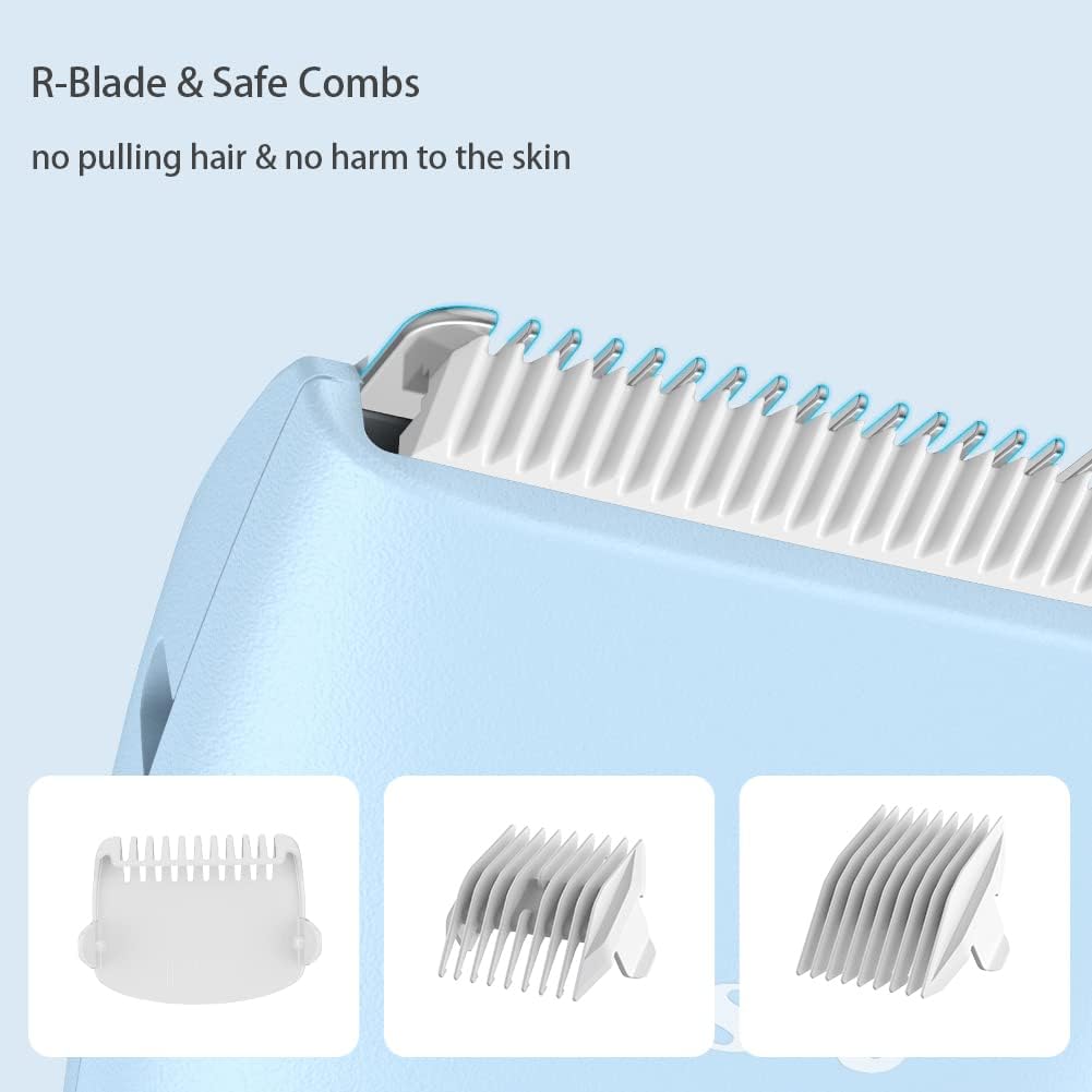 Baby Hair Clippers, Professional Quiet Hair Trimmer for Kids and Toddler